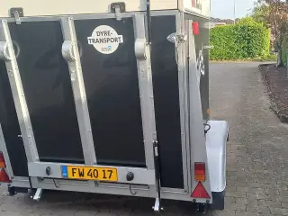 Hestetrailer 1500 kg. Brenderup Nysynet 