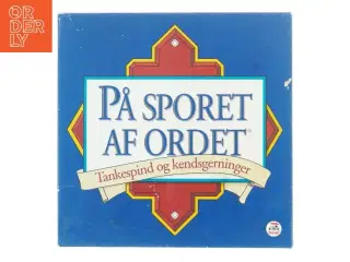 Brætspil &#39;På Sporet af Ordet&#39; fra Dan Spil (str. 27 x, 27 x 8 cm)