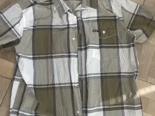 Wrangler ternet kortærmet skjorte