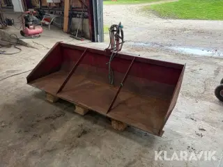 Bagskovl til 3 punkt fæste