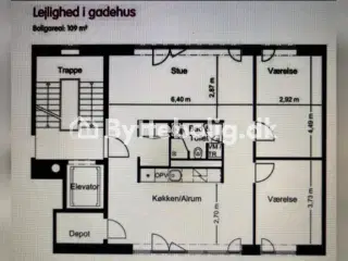 Dejlig lejlighed på Frederiksberg til bytte