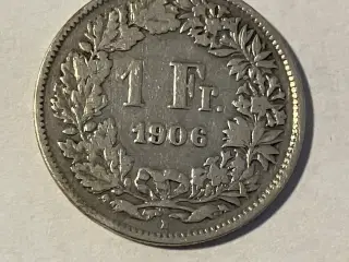 1 Franc Switzerland 1906