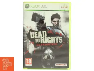 Dead to Rights: Retribution Xbox 360 spil fra Namco