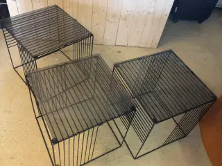 3 stk sofaborde/sideborde