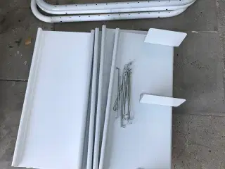 Stålreoler 80 cm.