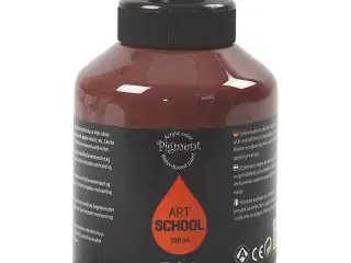 Art Akrylmaling, halvblank, dækkende, burnt umber, 500ml/ 1 fl.