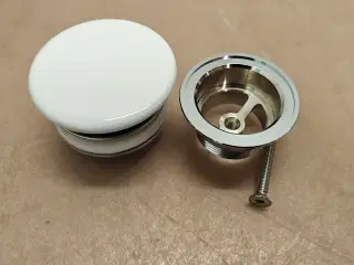 Bundventil, Duravit med hvid porcelæn top.