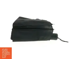 Sort sammenklappelig paraply (str. 24 cm)