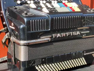 Italiensk Farfisa 3-koret harmonika – Syntaccordio