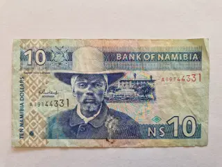 10 Dollars Namibia