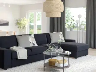 Sofa IKEA VIMLE (4-pers, sortblÃ¥)