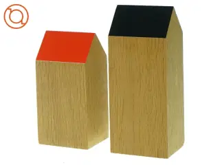 Applicata træhuse (str. 7x7x16 og 7x7x13cm)