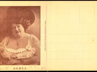 Agnes - Dyrehavsbakken 1916 - Dansk Postkortforsyning u/n -  Ubrugt