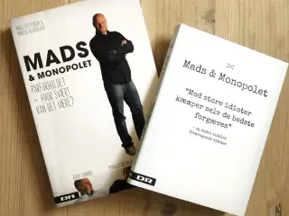 2 bøger fra Mads og Monopolet