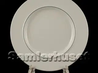 Blåkant Kagetallerken 17 cm.