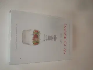 GLASSAMLERBOG:  DANSK GLAS 1825-1925 ej brugt 