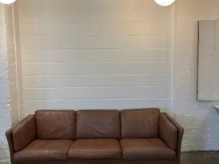 Klassisk læder sofa 