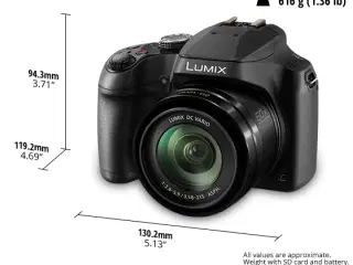 Digital fotoapparat Lumix 60X