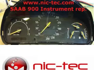 SAAB 900 Instrument / Speedometer rep
