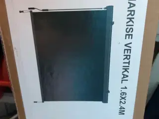 Markise vertikal.