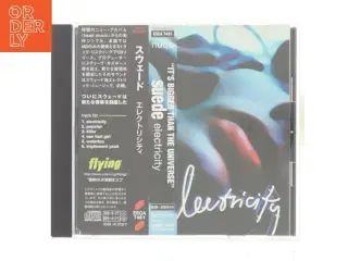 Suede: Electricity - japansk promo single (cd)