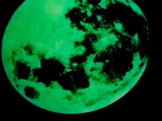 3D printet selvlysende