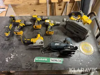 Håndværktøj Dewalt og Bosch