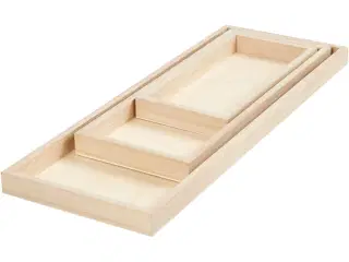 Bakker, L: 20+30+40 cm, B: 10+12+15 cm, 3stk./ 1 pk.
