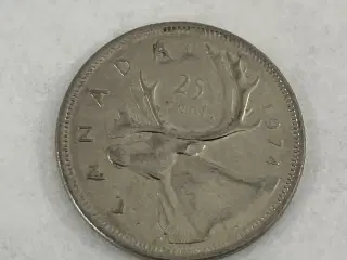 25 Cents Canada 1974