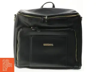 Sort skuldertaske fra Protealine (str. 38 x 35 cm)