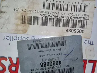 Forfjeder skoda og vw