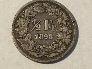 1/2 Franc 1898 Switzerland