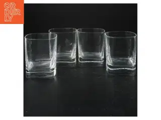 Sæt med fire Whisky glas (str. 9x6 cm)