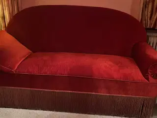 Retro sofa chaiselong 