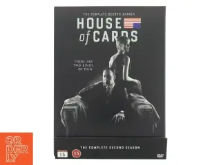 House of Cards, second season med Kevin Spacey (DVD)