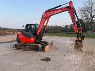 Gravemaskine Kubota KX080-4