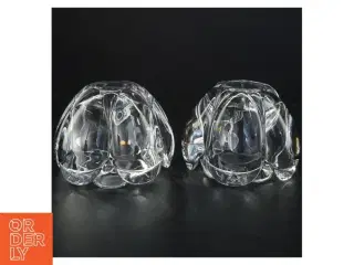 Glas lysestager (str. 9 x 12 cm)