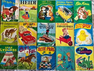 SUPER-TILBUD: 65 Ælle Bælle bøger i alt 650 kr.