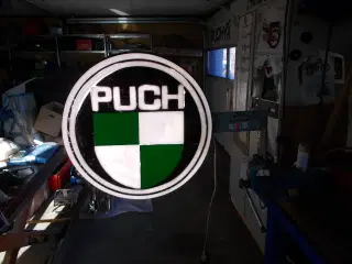 Puch lysskilt