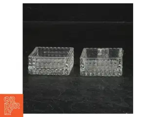 Sæt med to glasfade (str. 5,5 cm. 2 styk)
