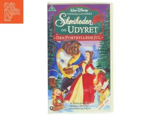 Skønheden og Udyret VHS fra Disney