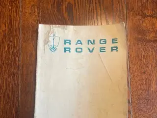 Manual til Range Rover.