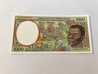 1000 Francs Central African States