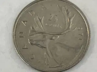 25 Cents Canada 1971