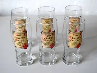 Schlenkerla ølglas, 6 stk.