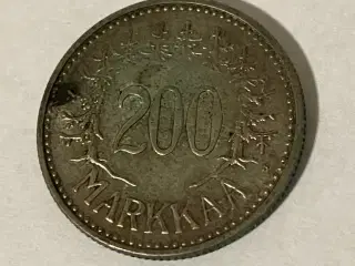 200 Markkaa 1957 Finland - Dårlig stand