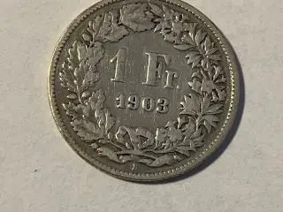1 Franc Switzerland 1903