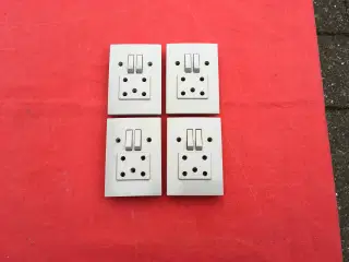 Dobbelte stikkontakter fra LK