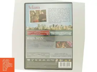 DVD med filmene &#39;Adam&#39; og &#39;Rain Man&#39;