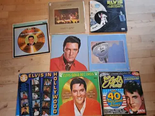 Elvis, Dire Straits, Deep Purple  LPer